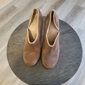 Diesel Mellana distressed leather heels size 9.5